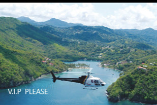 Helicopter Transfers 
to your Resort